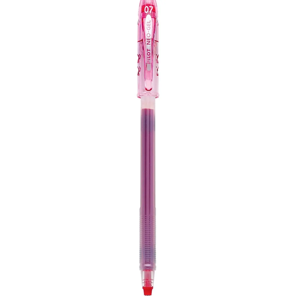 Pens|Pilot Neo-Gel Gel Pens, Fine Point, Red Ink, Dozen (14003)