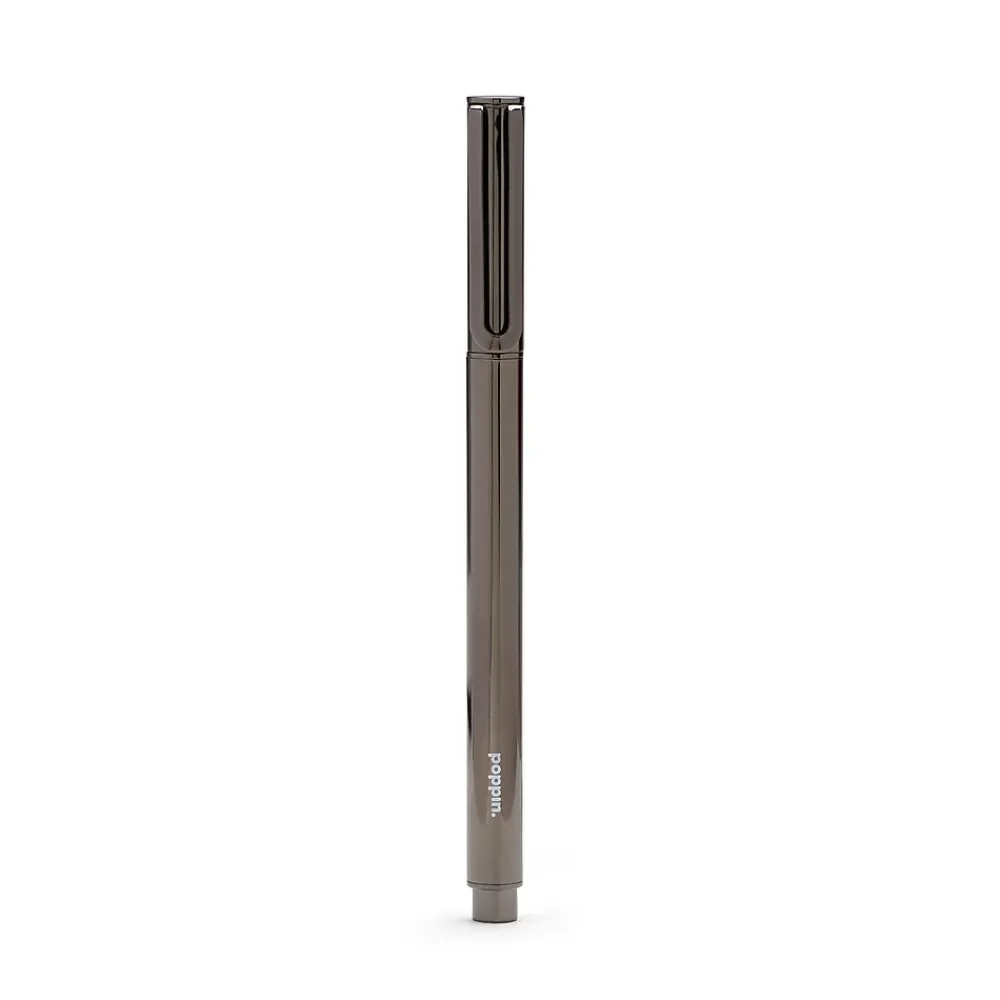 Pens|Poppin Ballpoint Pen, Medium Point, 1.2mm, Black Ink, 50/Pack (104299)