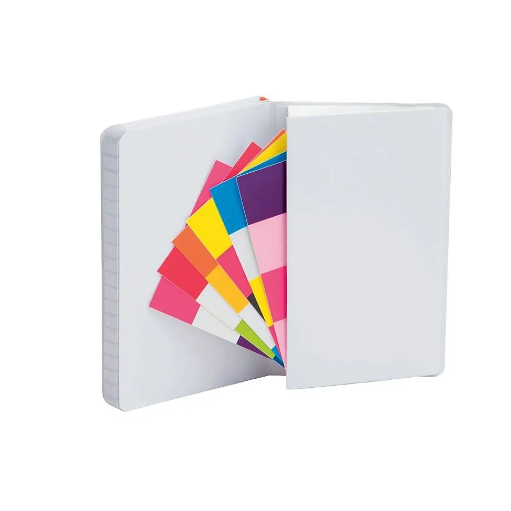 Notebooks|Poppin Professional Notebooks, 3.5" x 5.5", College Ruled, 96 Sheets, Black, 25/Set (104141)