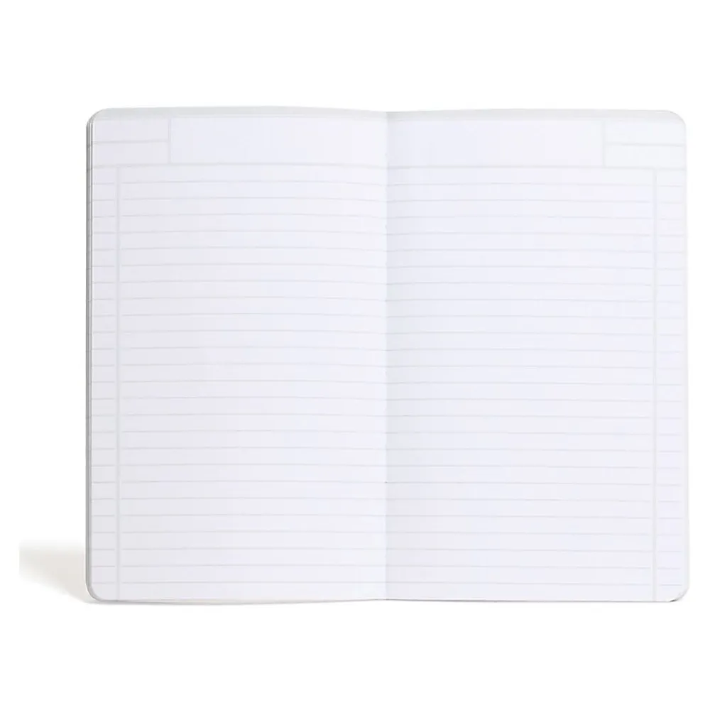 Notebooks|Poppin Professional Notebooks, 5" x 8.25", College Ruled, 96 Sheets, White (104336)