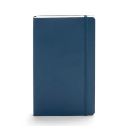 Journals|Poppin Soft Cover Notebooks, Medium, Navy, 100/Box (105045)