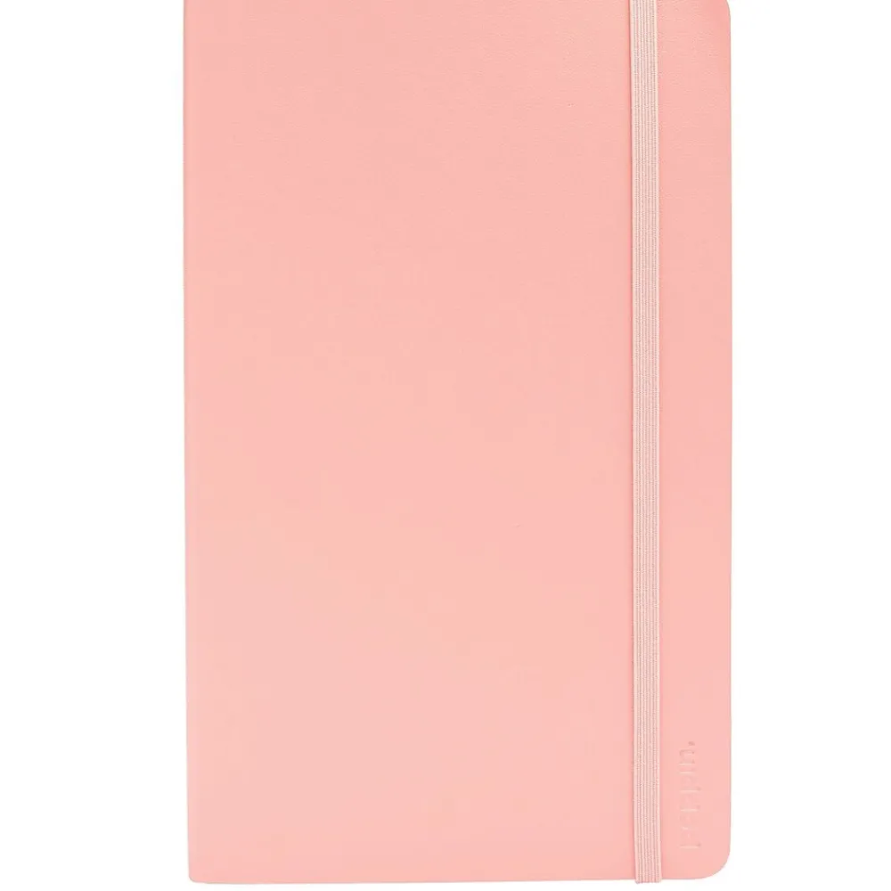 Notebooks|Poppin Soft Cover 1-Subject Pocket Notebook, 5" x 8.25", Narrow Ruled, 96 Sheets, Pink (104451)