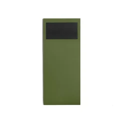 Notepads|Poppin Work Happy Magnetic List Pads, Lagoon/Clay/Olive, 50 Sheets/Pad, 3 Pads/Pack (106511)