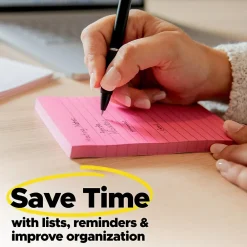 Notepads|Post-it Super Sticky Telephone Message Pad, 4