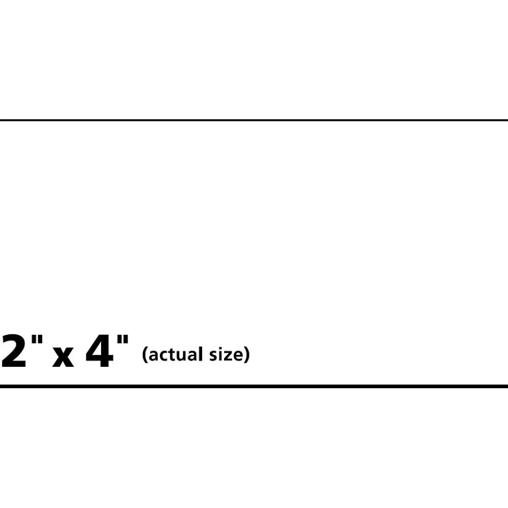 Labels|Pres-a-ply Laser/Inkjet Shipping Labels, 2" x 4", White, 1,000 Labels/Box (30603)
