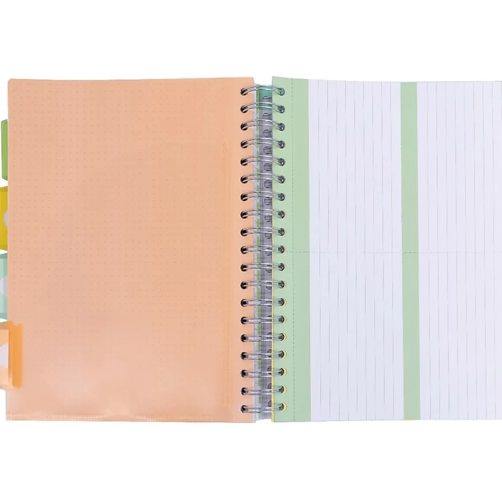 Notebooks|Pukka Pad B5 Study Book Customizable Notebook, 7.09" x 9.6", 120 Sheets, Gray/Silver (9824-STU)