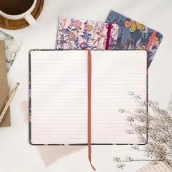 Subject Notebooks|Pukka Pad Bloom Subject Notebooks, Narrow Ruled, White, 3/Pack (PUK9492BLM)