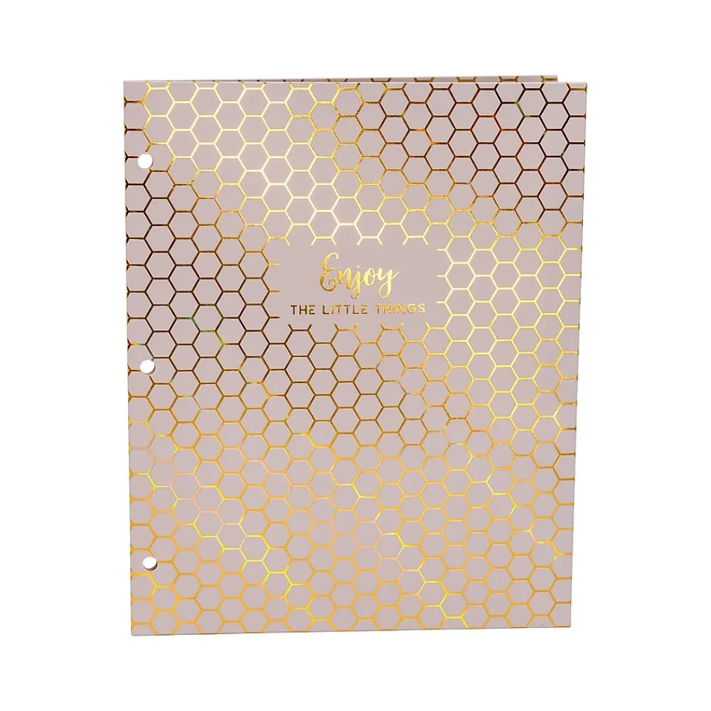 Pocket Folders|Pukka Pad Haze 3-Hole Punched 2-Pocket Cardstock Portfolio Folders, Assorted Colors, 6/Pack (9980(AST)-HZE)