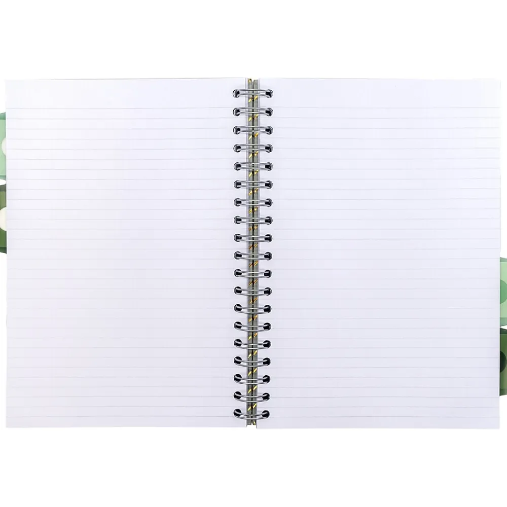 Subject Notebooks|Pukka Pad Haze 5-Subject Notebooks, 7.4" x 9.84", Ruled, 100 Sheets, Assorted Colors, 3/Pack (9975(AST)-HZE)