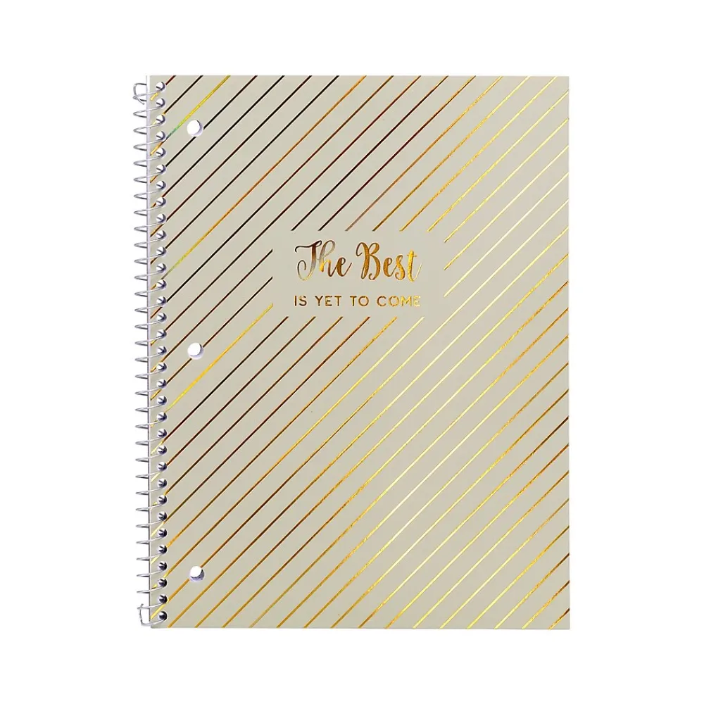 Subject Notebooks|Pukka Pad Haze 1-Subject Notebooks, 8" x 10.3", College-Ruled, 50 Sheets, Assorted Colors, 3/Pack (9978(AST)-HZE)