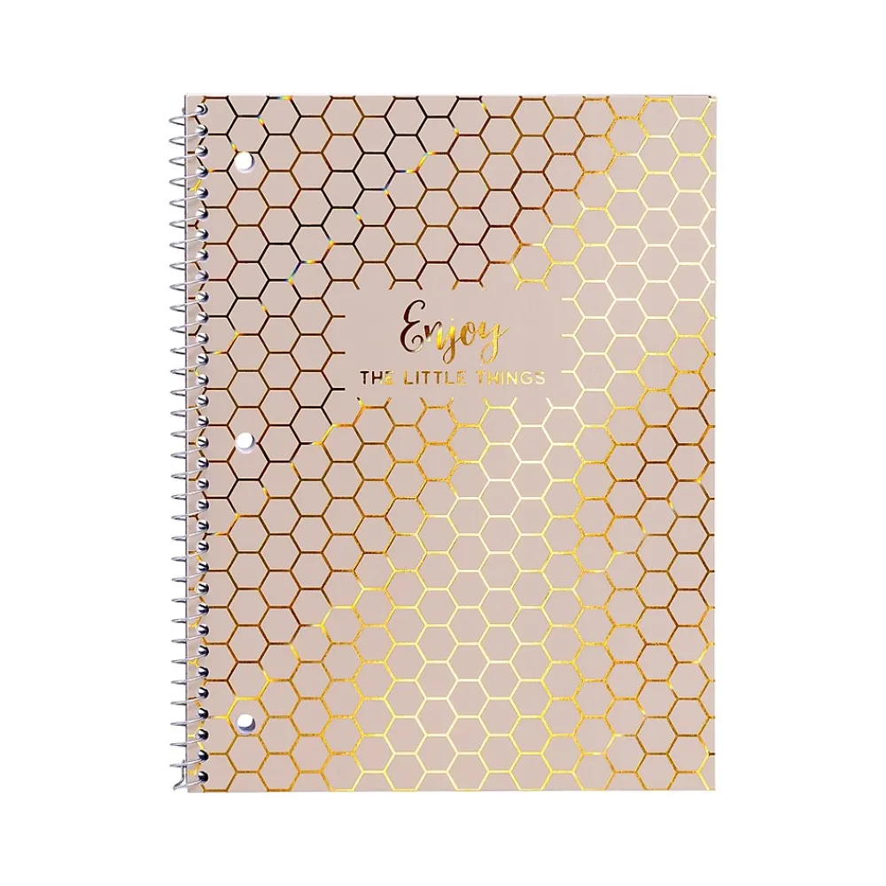 Subject Notebooks|Pukka Pad Haze 1-Subject Notebooks, 8" x 10.3", College-Ruled, 50 Sheets, Assorted Colors, 3/Pack (9978(AST)-HZE)
