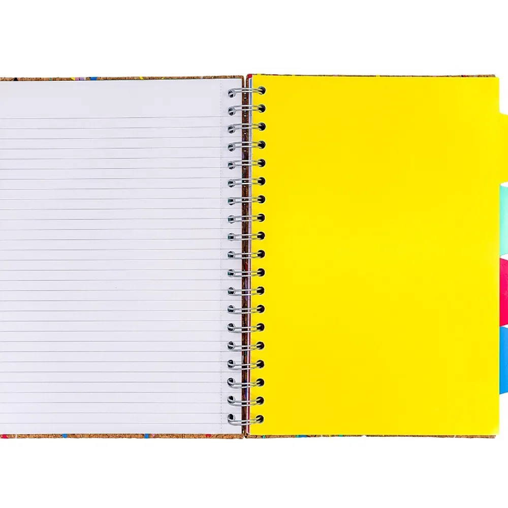 Subject Notebooks|Pukka Pad Planet Project Book, 7.13" x 10.12", Wide-Ruled, 100 Sheets, Multicolor (9856-SPP)
