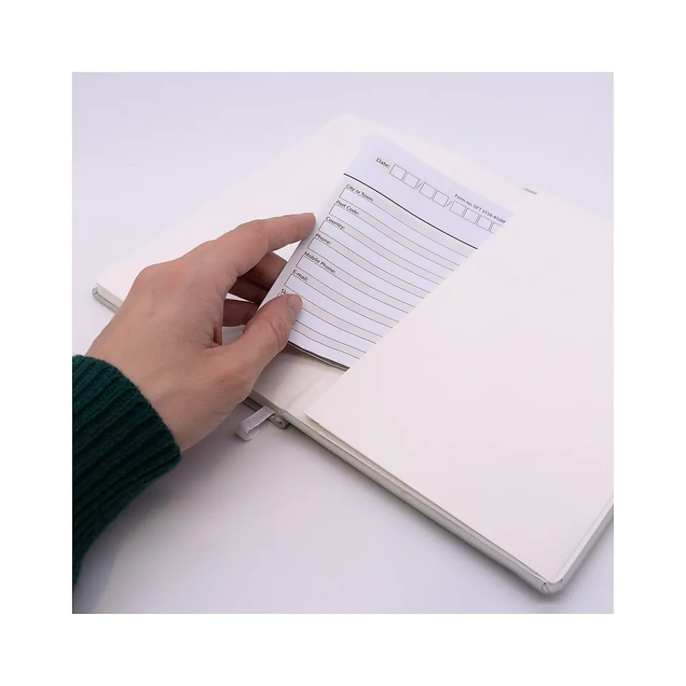 Notebooks|Pukka Pad Professional Notebooks, 5.11" x 8.2", College Ruled, 96 Sheets, Beige (9941-SIG)