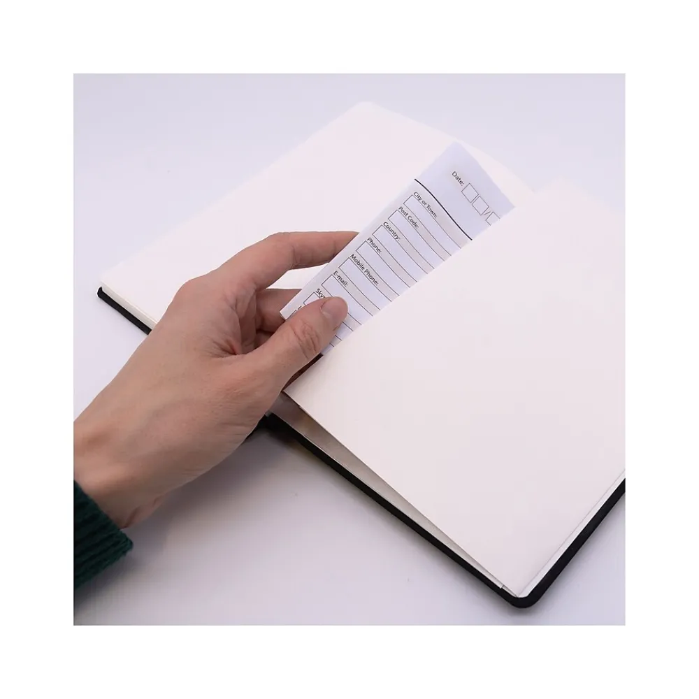 Notebooks|Pukka Pad Professional Notebooks, 5.11" x 8.2", College Ruled, 96 Sheets, Black (9940-SIG)