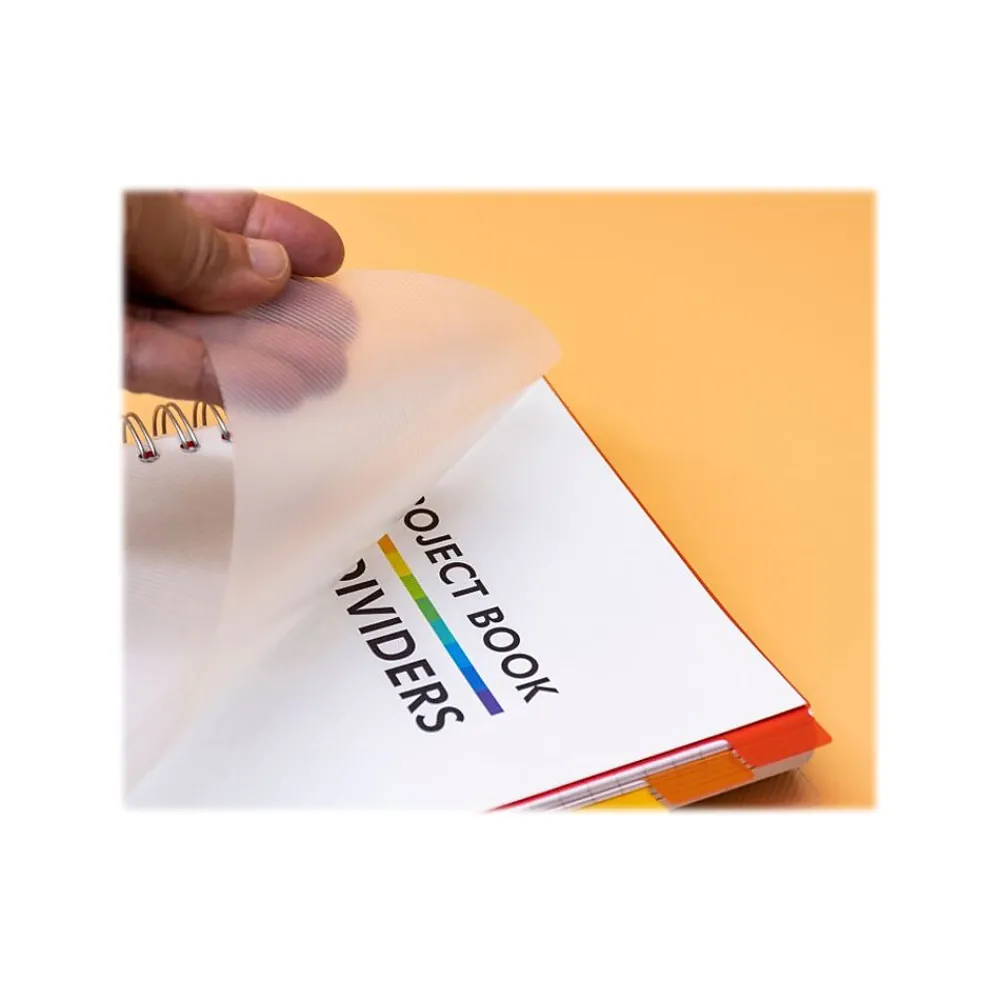Subject Notebooks|Pukka Pad Subject Notebook, 7" x 10", College Ruled, 200 Sheets, White (9603-PB)