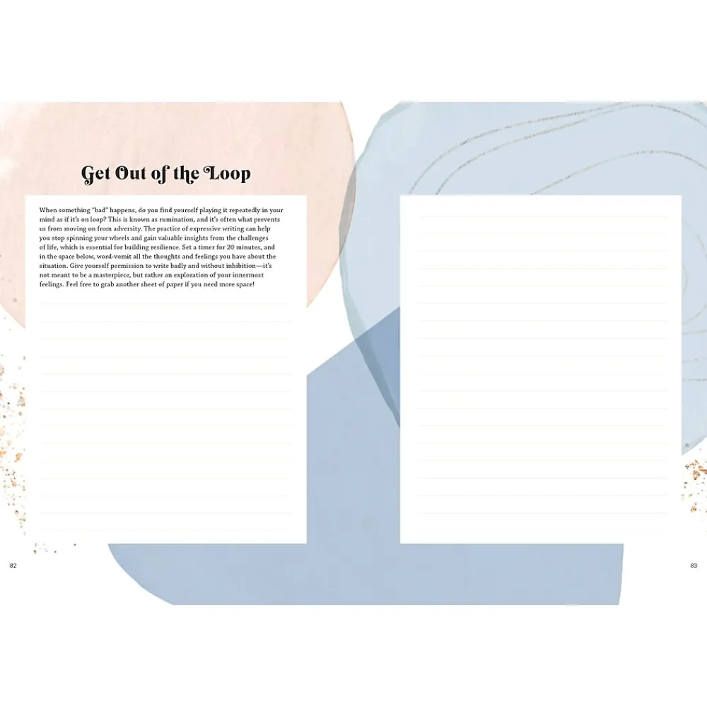 Journals|Quarto Progress Over Perfection Productivity Guided Journal, 6.65" x 9", College Ruled, Blush, 160 Pages (9781631068652)