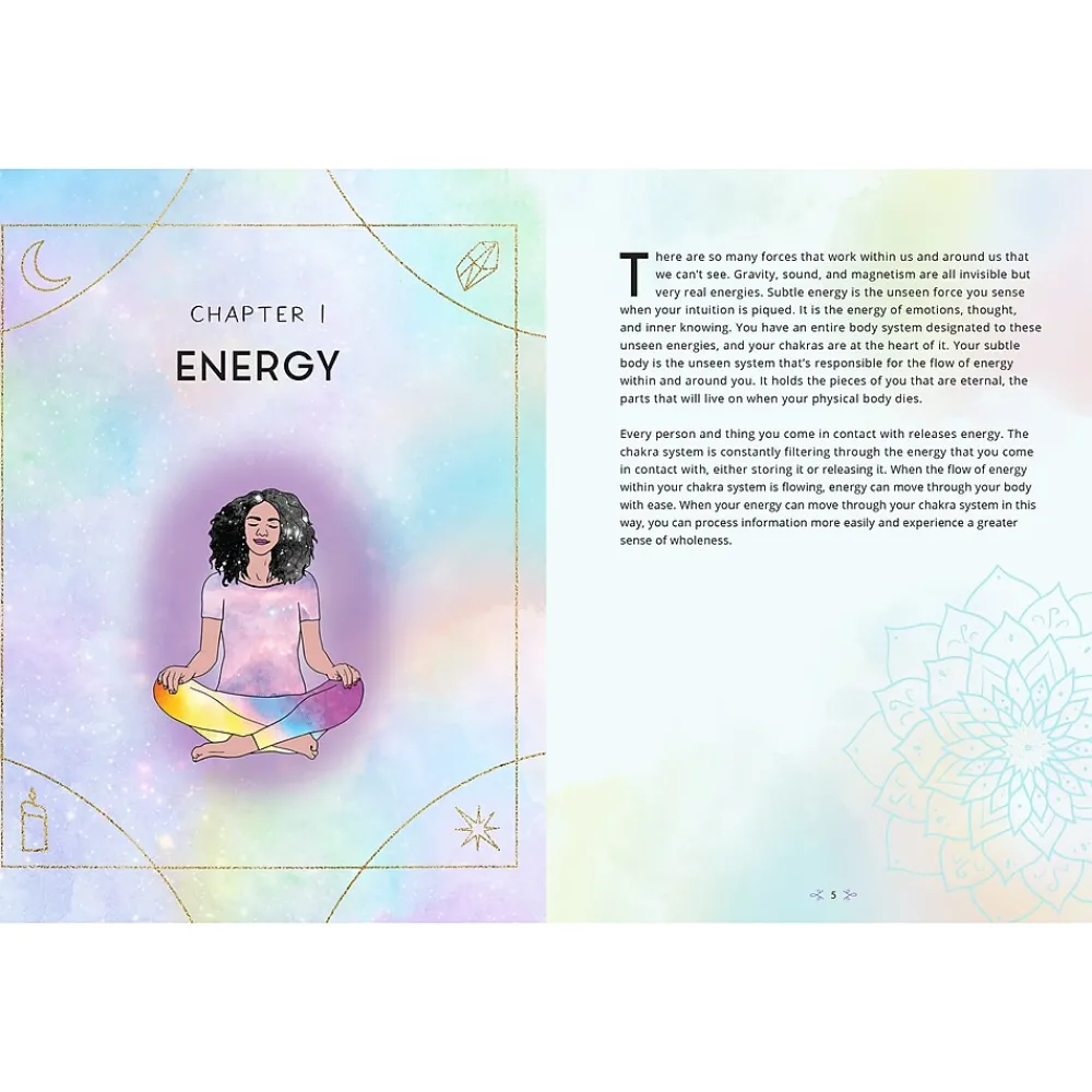Journals|Quarto The Zenned Out Soul Discovery Wellness & Spirituality Guided Journal, Hardcover, 6.27" x 8.25", College Ruled, 160 Pages