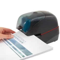 Staplers|Rapid 5080e Professional Automatic Electric Stapler, 90 Sheet Capacity, Black (90147)