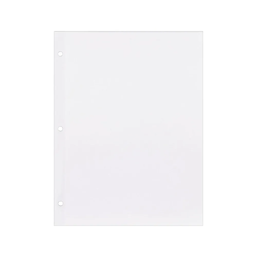 Filler Paper|National Brand Rediform Unruled Filler Paper, 11" x 8.5", White, 100/Pack (RED20121)