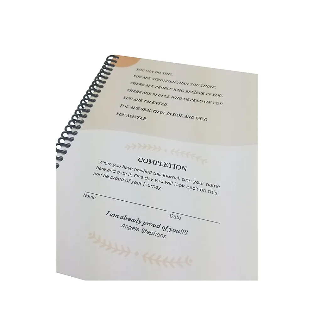 Journals|RE-FOCUS THE CREATIVE OFFICE A Guided Anxiety Journal, 6" x 8", Multicolor (70001)