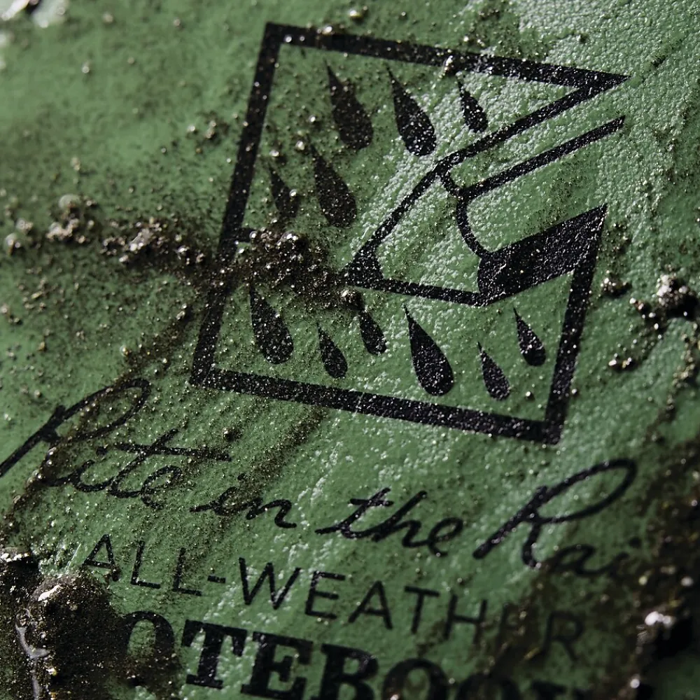 Notebooks|Rite In The Rain All-Weather 1-Subject Pocket Notebook, 4.88" x 7", Graph Ruled, 32 Sheets, Green (973)