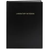 Notebooks|Roaring Spring Paper Products Professional Notebooks, 8.75" x 11.25", Graph Ruled, 72 Sheets, Black (77160)