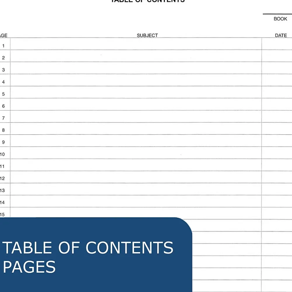Notebooks|Roaring Spring Paper Products Professional Notebooks, 8.75" x 11.25", Graph Ruled, 72 Sheets, Black (77160)