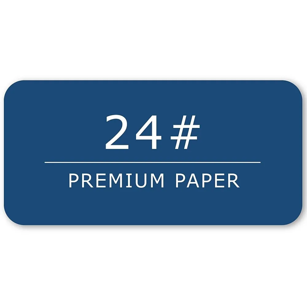 Notebooks|Roaring Spring Paper Products Professional Notebooks, 8.75" x 11.25", Graph Ruled, 72 Sheets, Black (77160)