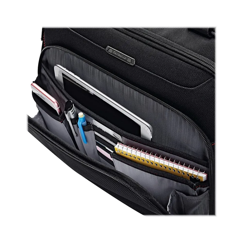 Laptop Bags|Samsonite 13.3" Polyester Laptop Bag, Black (89436-1041XX)