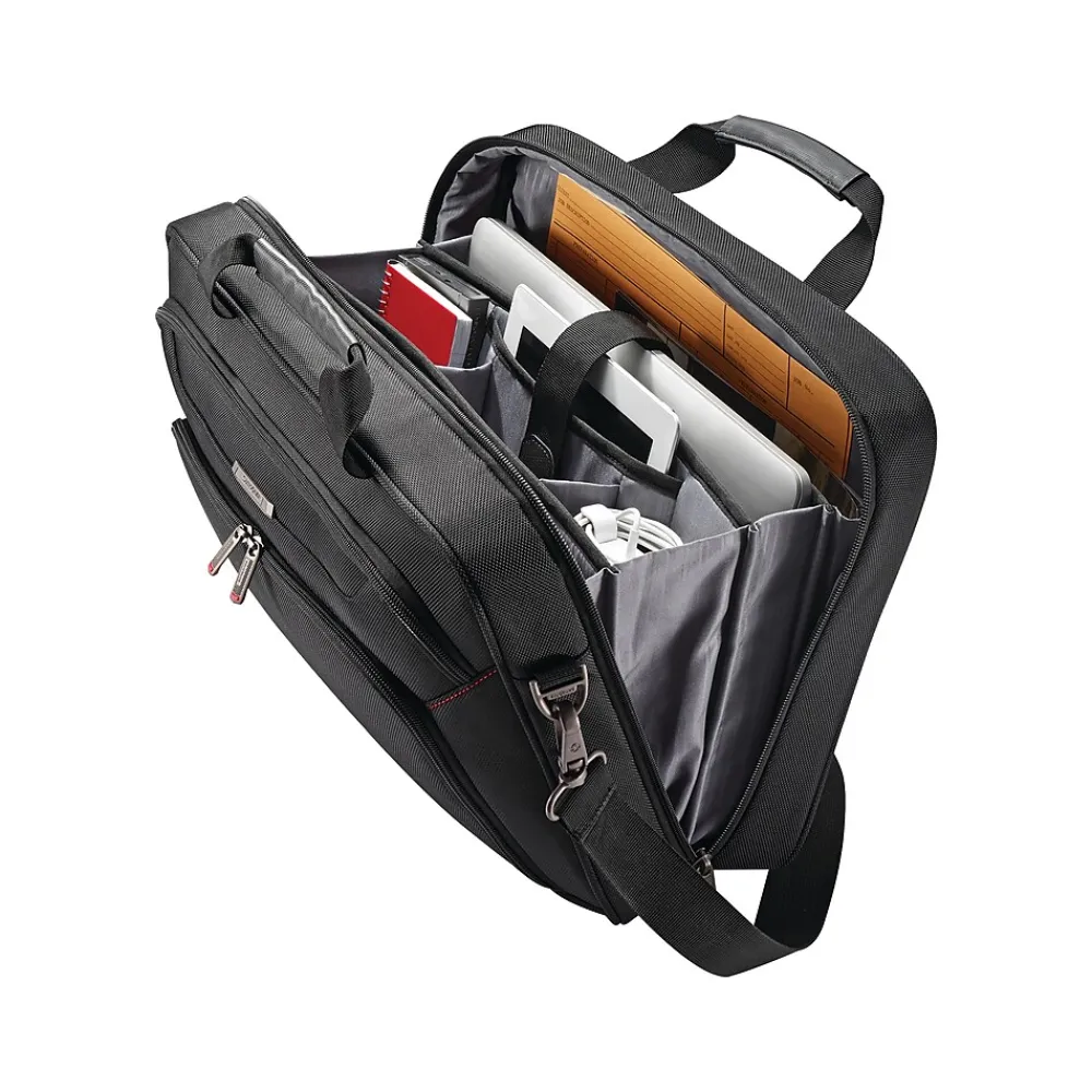 Laptop Bags|Samsonite 13.3" Polyester Laptop Bag, Black (89436-1041XX)