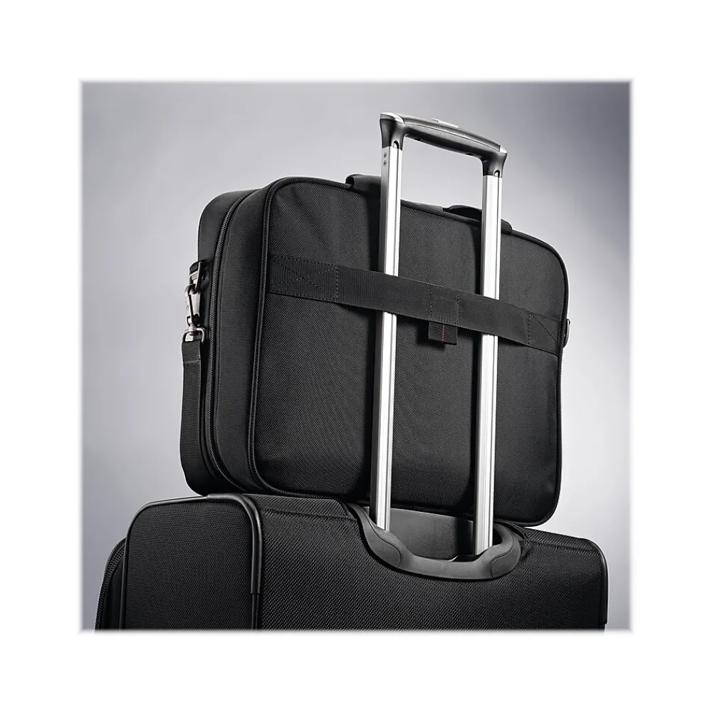 Laptop Bags|Samsonite 13.3" Polyester Laptop Bag, Black (89436-1041XX)