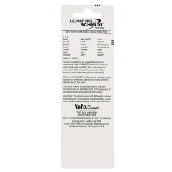Pens|Schmidt Ink Schmidt P900 Ballpoint TC Ball Refill, To Fit Parker Ballpoint Pens, Medium, Blue, 2 Pack (SC58136)