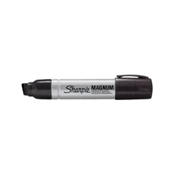 Markers|Sharpie Magnum Permanent Markers, XL Chisel Tip, Black, 72/Pack (44001)