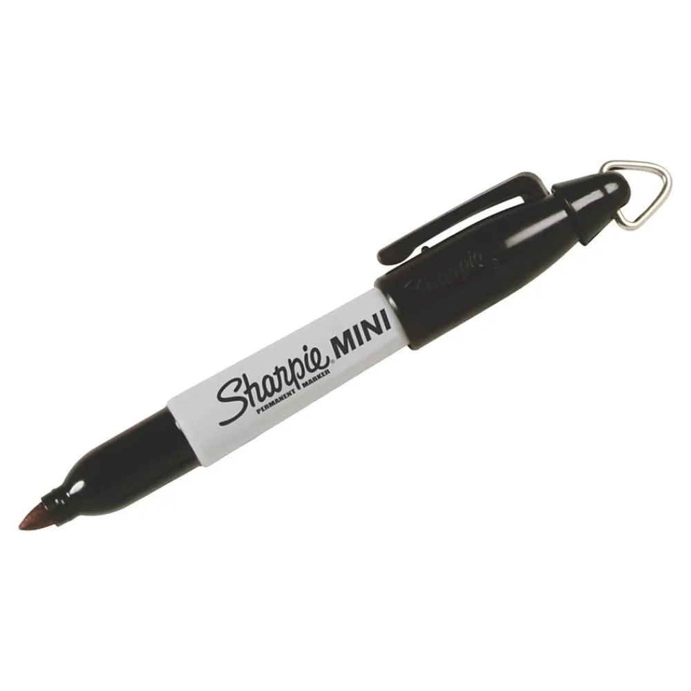 Markers|Sharpie Mini Permanent Markers, Fine Tip, Assorted, 4/Pack (35113)