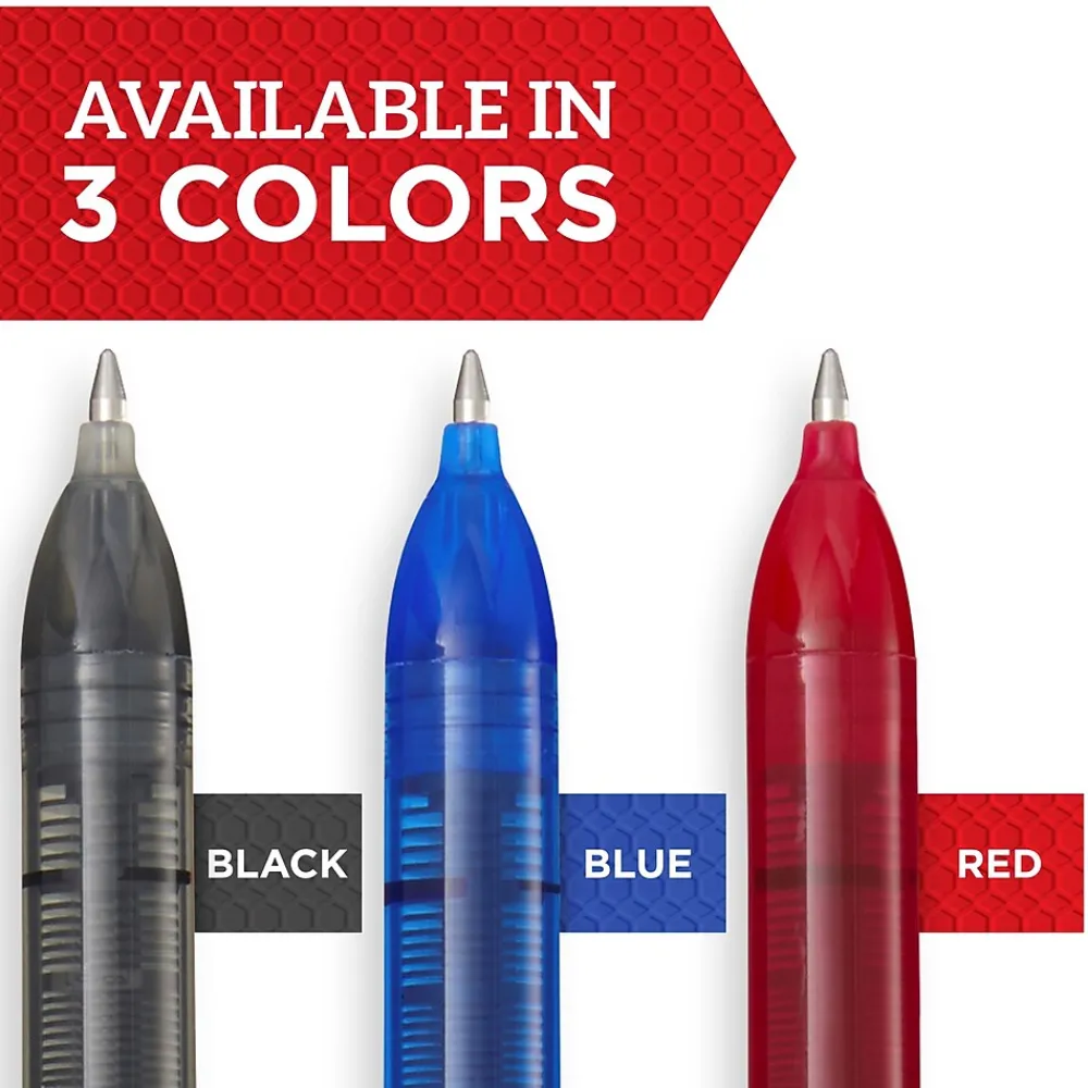 Pens|Sharpie Rollerball Pen, Arrow Point Pen for Bold Lines, Black Ink, Dozen (2101305)