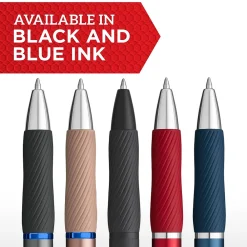 Pens|Sharpie S-Gel Metal RT Gel Pen, Medium Point, Black Ink, Dozen (2153580)