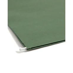 Hanging File Folders|Smead 100% Recycled Hanging File Jacket, 3 1/2