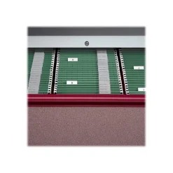Hanging File Folders|Smead 100% Recycled Hanging File Folders, 1/5-Cut Adjustable Tab, Letter Size, Standard Green, 25/Box (65001)