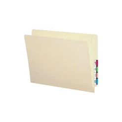 Labels|Smead BCCRN Color Coded Numeric Labels, 1, Red, 500/Roll (67371)
