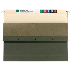 Hanging File Folders|Smead Box Bottom Hanging File Folders, 3