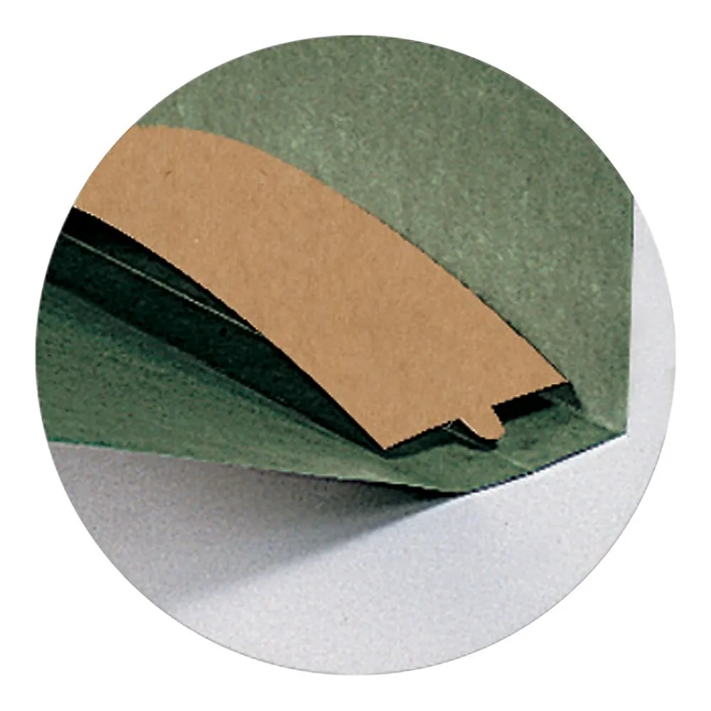 Hanging File Folders|Smead Box Bottom Hanging File Folders, 3" Expansion, Legal Size, Standard Green, 25/Box (64379)
