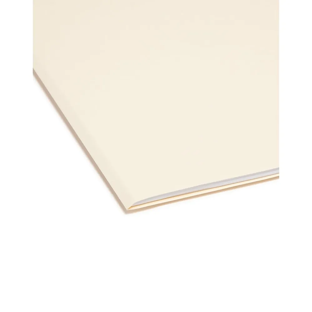 File Folders|Smead File Folder, Letter, 1/3-Cut Tab Right Position, Letter Size, Manila, 100/Box (10333)