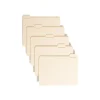 File Folders|Smead File Folder, Reinforced 1/5-Cut Tab, Letter Size, Manila, 100/Box (10356)