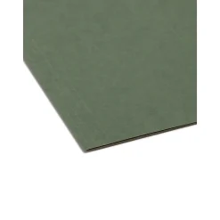 Hanging File Folders|Smead Hanging File Folders, 1/3-Cut Tab, Letter Size, Standard , 25/Box (64035) Green