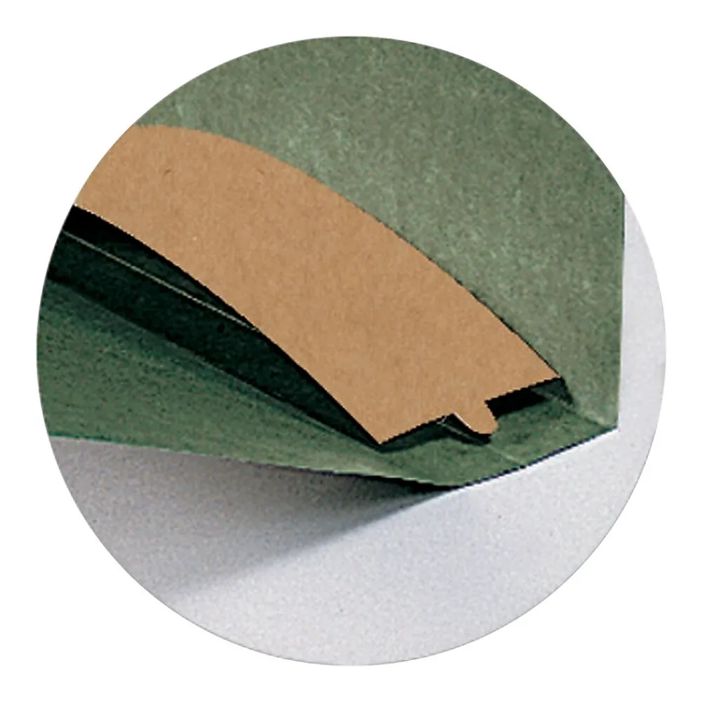 Hanging File Folders|Smead Hanging File Folders with Box Bottom, 2" Expansion, Letter Size, Standard Green, 25/Box (64259)