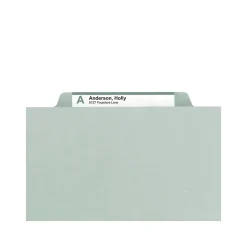 File Folders|Smead Heavy Duty File Folder, 1/3-Cut Tab, 1