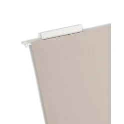 Hanging File Folders|Smead Heavy Duty TUFF Hanging File Folders with Easy Slide™ Tab, 1/3 Cut, Letter Size, Steel Gray, 18/Box (64240)