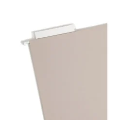 Hanging File Folders|Smead Heavy Duty TUFF Hanging File Folders with Easy Slide™ Tab, 1/3 Cut, Legal Size, Steel Gray, 18/Box (64340)