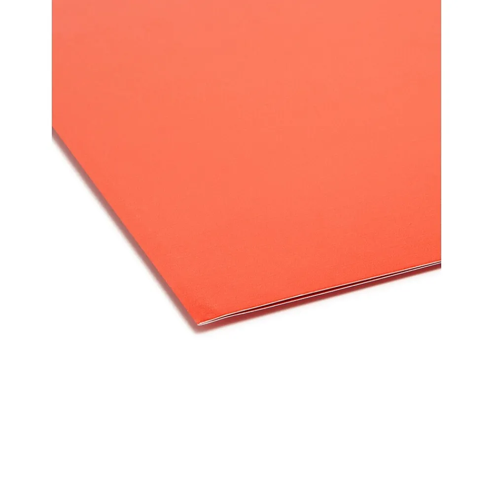 File Folders|Smead Organized Up Heavyweight Dual Tab Vertical Colored File Folders, Letter Size, Bright Tones, 6/Pack (75406)
