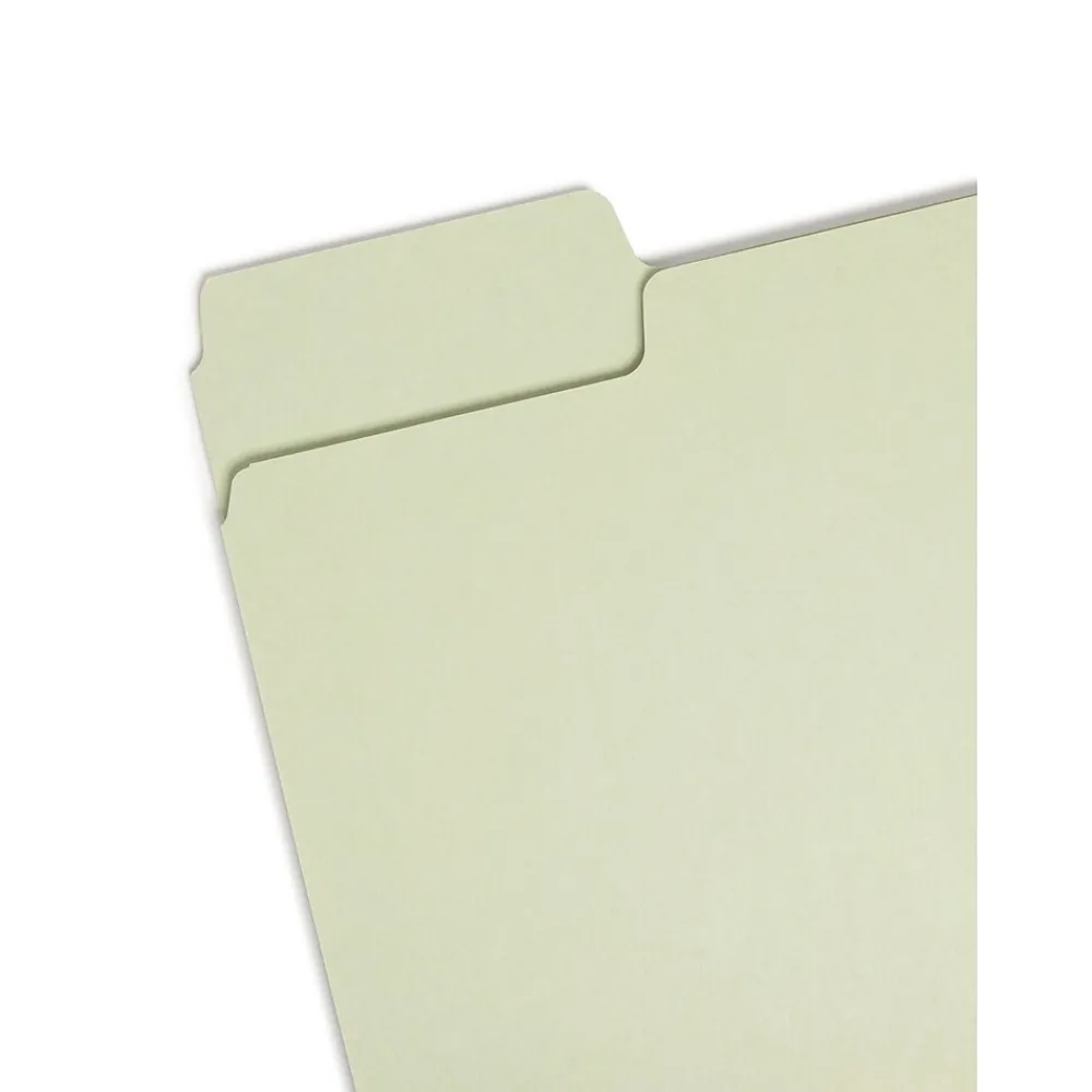 File Folders|Smead SuperTab File Folders, 1/3 Cut, Letter Size, Multicolor, 100/Box (11961)